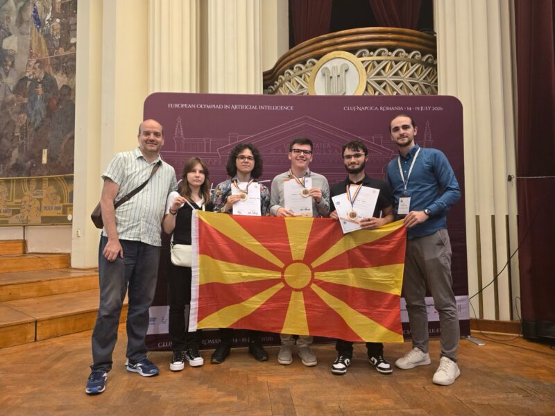 VEZILKA Supports Macedonian Students at EUROAI 2026