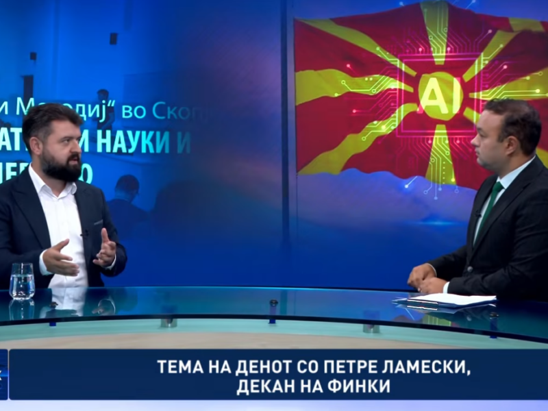 AI Safety, Regulation and Building National Capacity: Prof. Petre Lameski on Sitel TV
